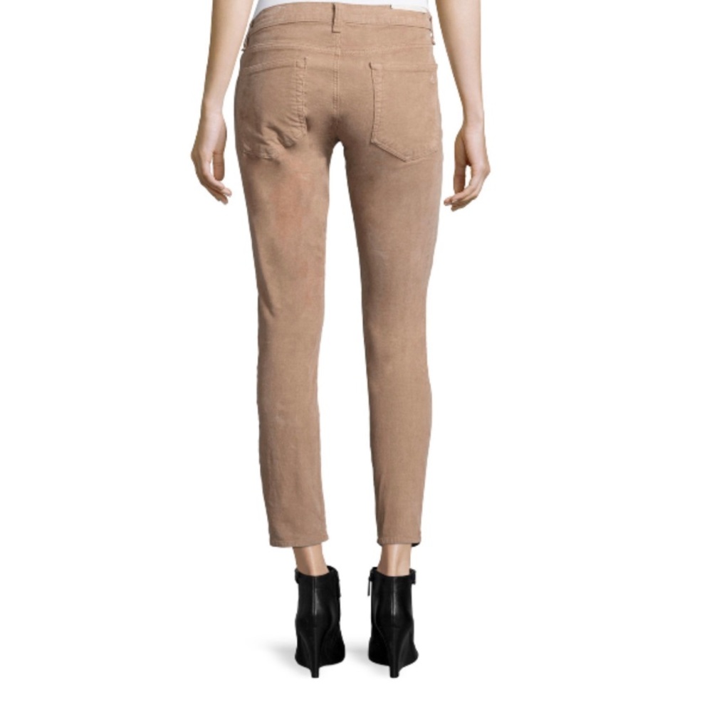 Rag & BoneTomboy Corduroy Tan Cropped Pants Sz 26 - Picture 2 of 7